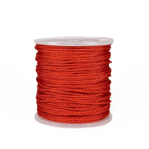 Red Hollow Braid Polypropylene Rope