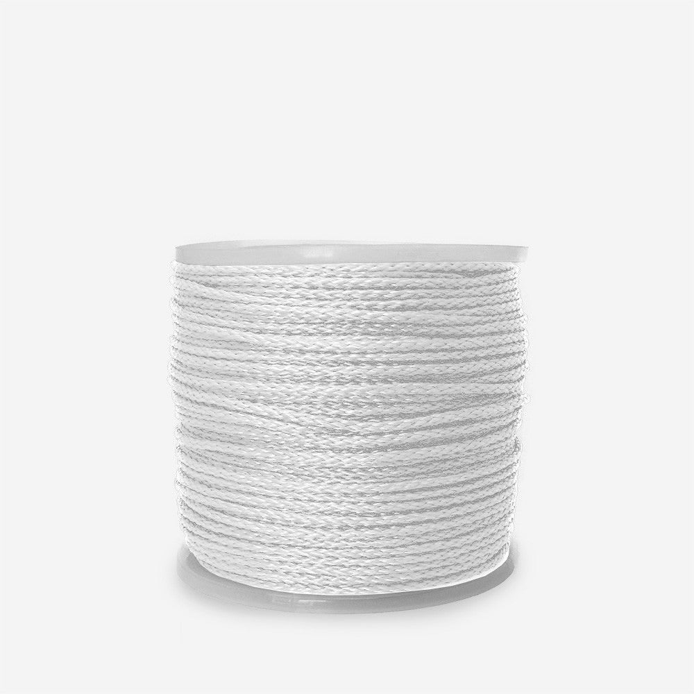 White Hollow Braid Polypropylene Rope